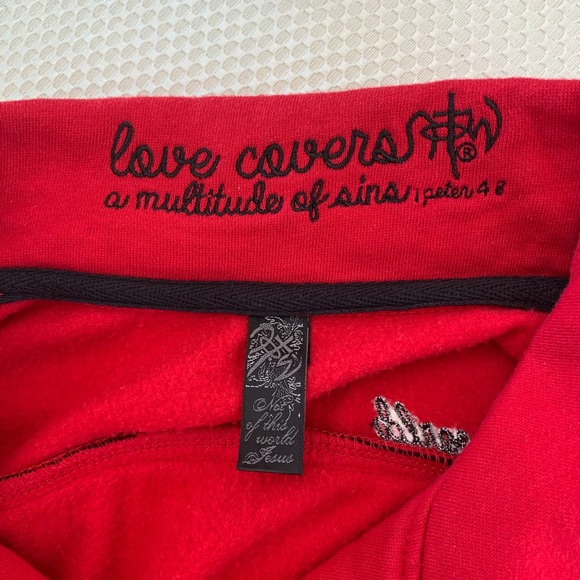 NOTW Not Of This World Red Coat Medium - Picture 5 of 8